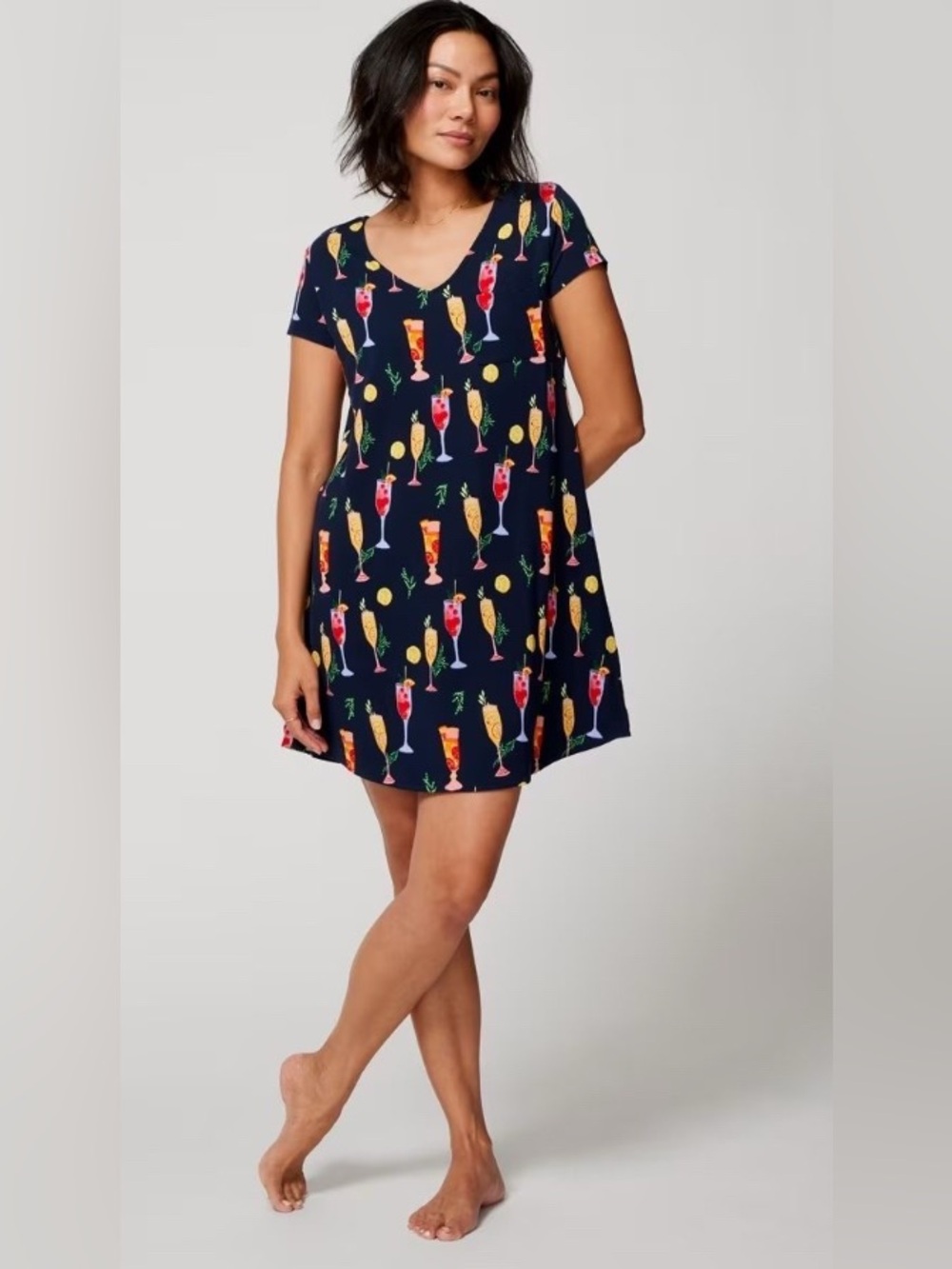 Soma Intimates Brunches Of Love Sleepshirt , size Medium NWT